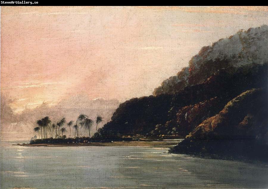 unknow artist A View of Point Venus and Matavai Bay,Looking east